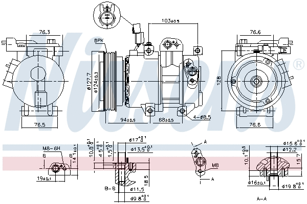 Compressor, air conditioning