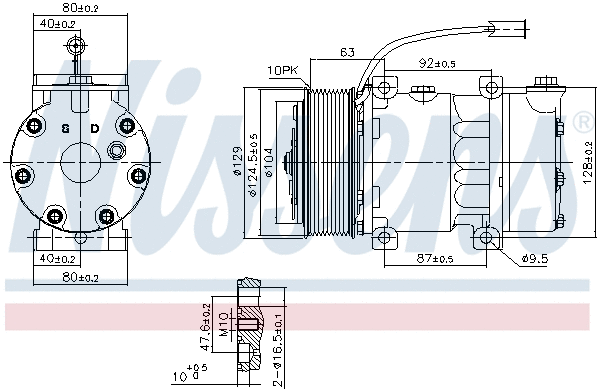Compressor, air conditioning