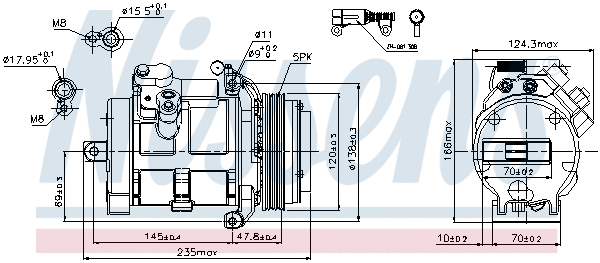Compressor, air conditioning