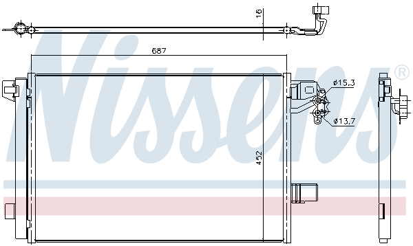 Condenser, air conditioning