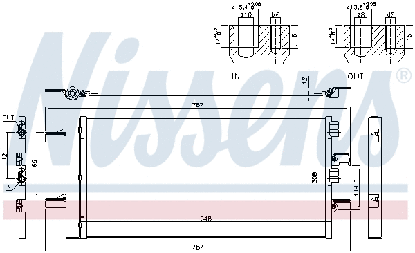 Condenser, air conditioning