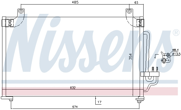 Condenser, air conditioning