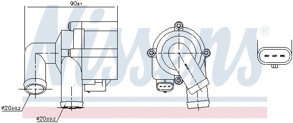 Water Pump, engine cooling