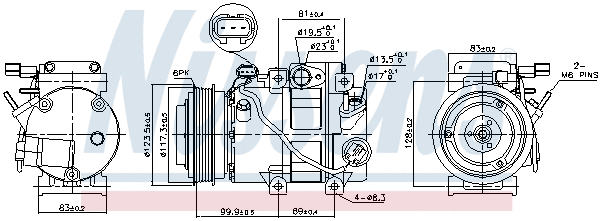 Compressor, air conditioning