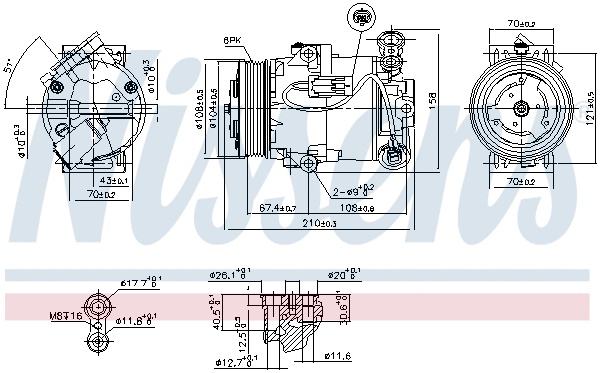 Compressor, air conditioning