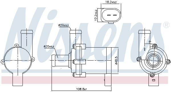 Water Pump, engine cooling