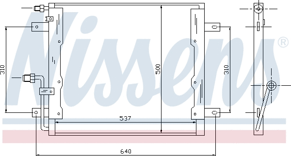 Condenser, air conditioning (94335)