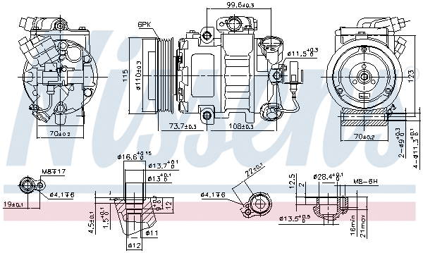 Compressor, air conditioning