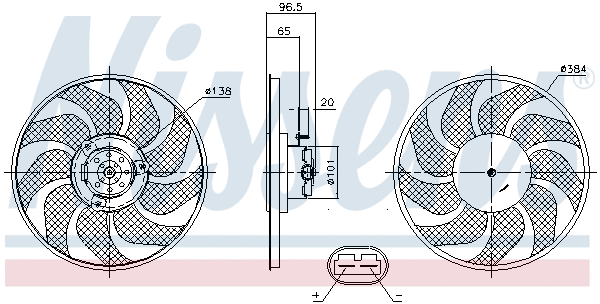 Fan, engine cooling