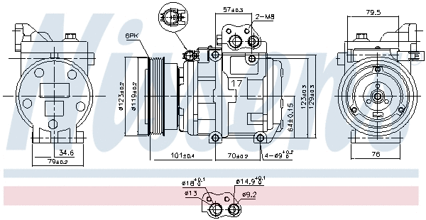 Compressor, air conditioning