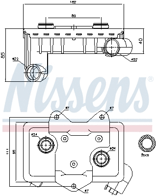 Oil Cooler, engine oil