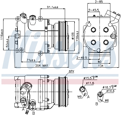 Compressor, air conditioning