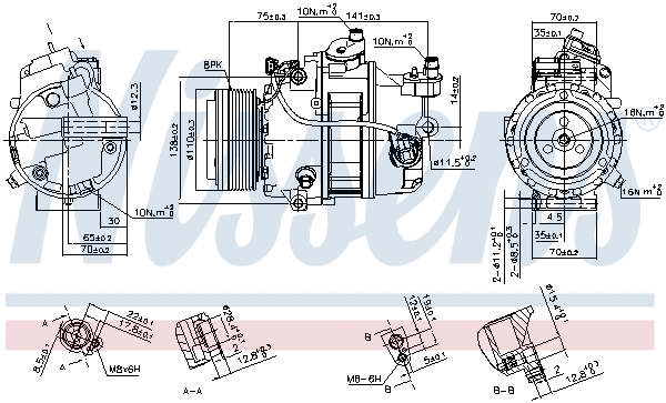 Compressor, air conditioning