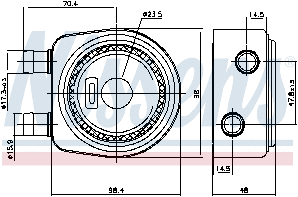 Oil Cooler, engine oil