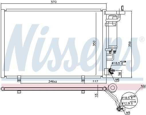 Condenser, air conditioning
