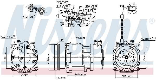Compressor, air conditioning