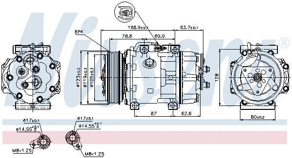 Compressor, air conditioning