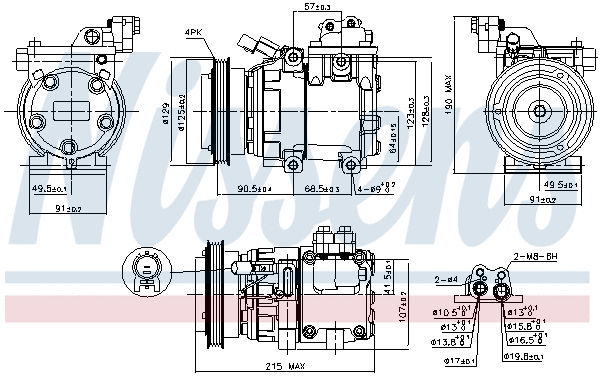 Compressor, air conditioning