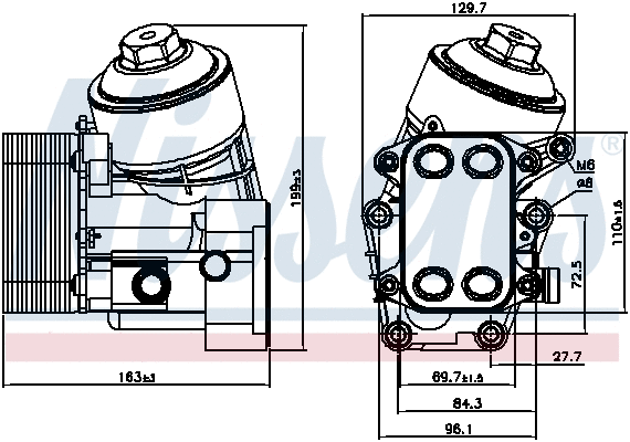 Oil Cooler, engine oil