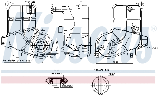Expansion Tank, coolant