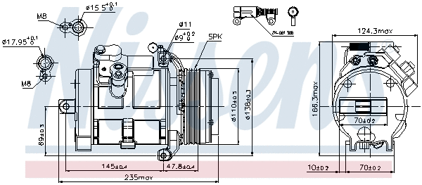 Compressor, air conditioning