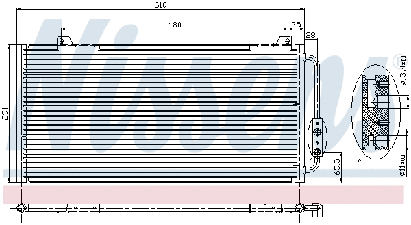 Condenser, air conditioning