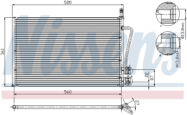 Condenser, air conditioning
