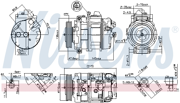 Compressor, air conditioning