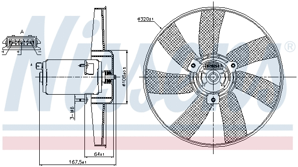 Fan, engine cooling