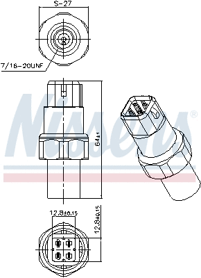 Pressure Switch, air conditioning