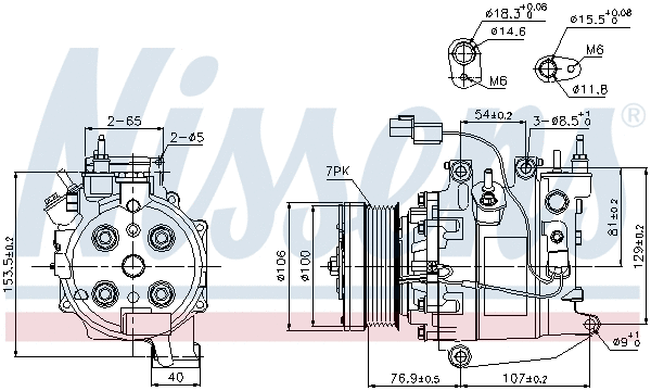 Compressor, air conditioning