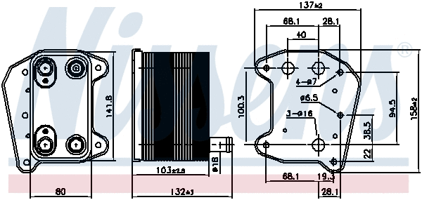 Oil Cooler, engine oil