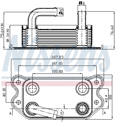 Oil Cooler, engine oil