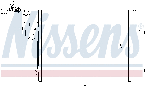 Condenser, air conditioning