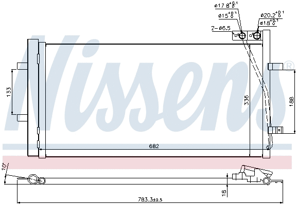 Condenser, air conditioning