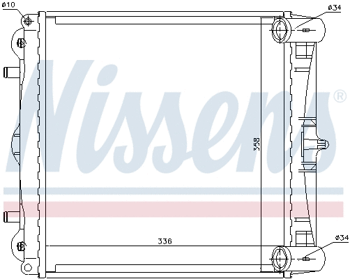 Radiator, engine cooling
