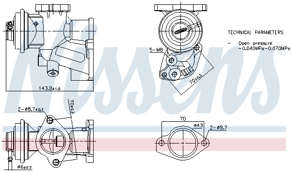 EGR Valve (98476)