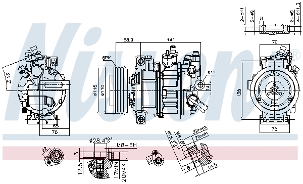 Compressor, air conditioning