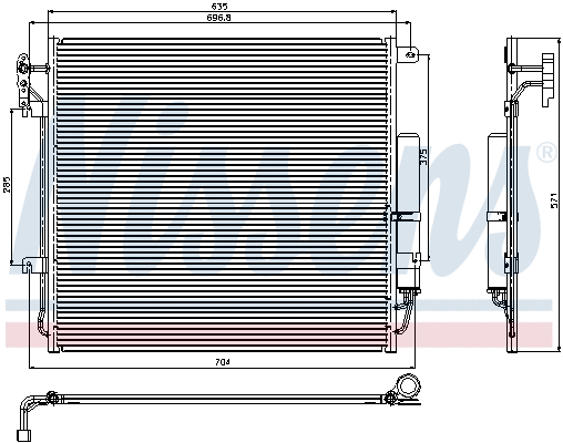 Condenser, air conditioning