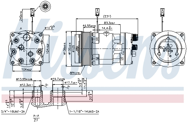 Compressor, air conditioning