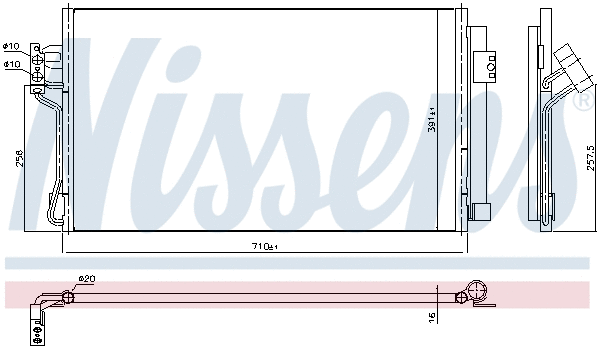 Condenser, air conditioning