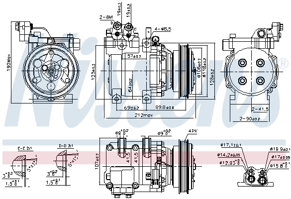 Compressor, air conditioning