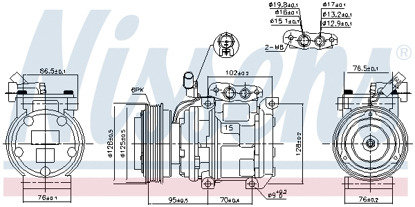 Compressor, air conditioning