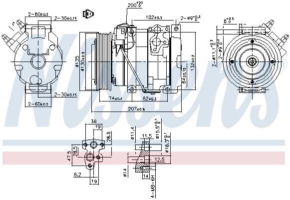 Compressor, air conditioning