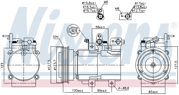 Compressor, air conditioning