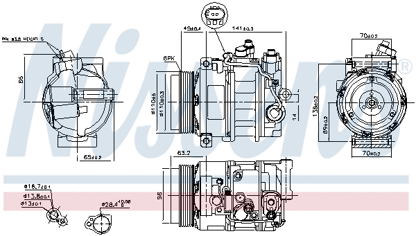 Compressor, air conditioning