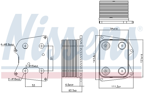 Oil Cooler, engine oil