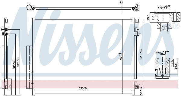 Condenser, air conditioning