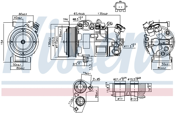 Compressor, air conditioning