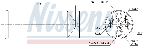 Dryer, air conditioning (95523)